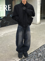 Leon Harrington Crop Wool Jacket 2C