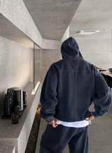 Nade Pigment Double Middle Hoodie (High Quality)