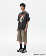 DYED DOUBLE KNEE SHORT