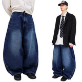 Real Big Balloon Snap Denim Pants