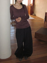 Kaer Stripe Layered Long Sleeve Tee