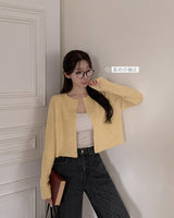 【MADE】Rib Crop Cardigan