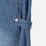 Load Snap Curved Denim Pants
