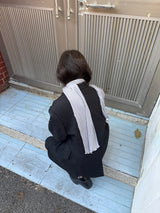 デニッシュスカーフ - グレー