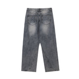 LMN Atten Curved Washing Wide Denim (2 colors)