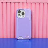 【MADE】カードポケットグロッシーハードフォーンケース( 2 pastel colors)