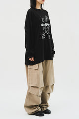 Flower Printed Longsleeve (2color)