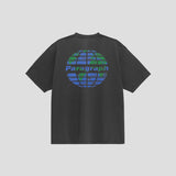 アースサークルロゴTシャツ  - CHARCOAL