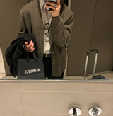  Square Pocket Overfit Corduroy Shirt
