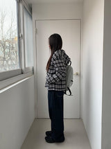 カカン生デニムストレートパンツ