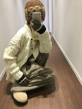 フラップツイストカーディガン (3color)