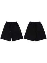 rivet flow bermuda pants (3color)