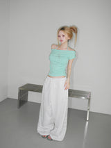 hazel knit crop  bratop(3 color) 