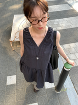 バニーチェックワンピース
