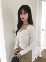 Mayby Shirring Tee