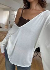 HOUSE DEEP V TEE (5color)