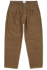 Corduroy Tapered Wide-Leg Pants