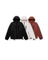 OR multi zipper windbreaker