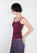 CURVE LINE SLIM SLEEVELESS