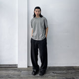 Shadow Texture Wide Trousers