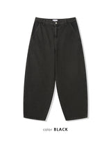 No.1179 SC プリンティングワイドデニムパンツ