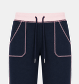 Kaia Contrast Stitch Flare Pants