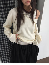 ブーア ラウンド ニット(3color)