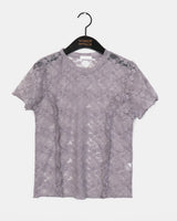 Puffu Frill Lace See-Through Frill T-Shirt