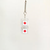[made] cherry tomato set (jelly hard case+keycap keyring)