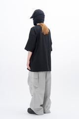 カリフォルニアビンテージクラックプリントショートスリーブTシャツ