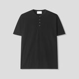 Deli ヘンリーネック半袖Tシャツ