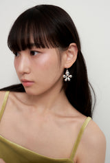 [silver925] ドローフラワーピアス