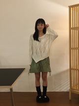 soft unbal knit (2color)