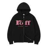 【limited price】 RÖFF TYPE PLAY SPACE DOT OVER FIT 2-WAY ZIP-UP (3color) 