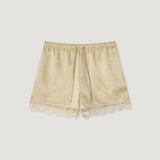 Melly Satin Lace Shorts