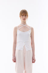EVAN SLEEVELESS TOP / WHITE