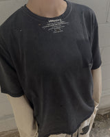 フェードアウト フェイクポケット TシャツBK