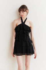 バルーンドレス black