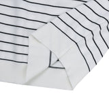 Linea Stripe Dangara Short Sleeve Knit 3COLOR