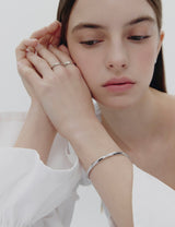 26SS★ [Premium Plating] Truvion AB Bangle
