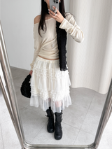 nube string shirring top (3color)