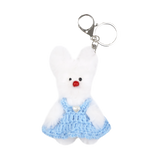 ふわふわホワイティキーホルダー