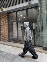 linen balloon cargo pants