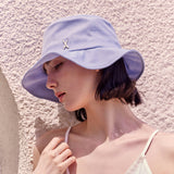 VA Stud Frill Bucket Hat / Sky