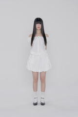 VOLUME NYLON WINDBREAKER - WHITE