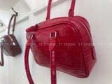 Alligator plum bag