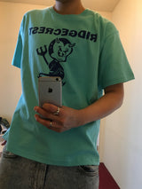 デビル クロップド ショートスリーブ Tシャツ (4c)