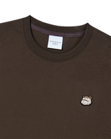 25FW ACベアワッペンスタンダード半袖Tシャツ ダークブラウン