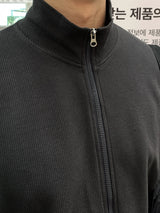 Look Siero Waffle High-Neck Two-Way Zip-Up