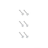 Silver 925 Petite Cubic Piercing